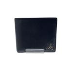 ショッピングmetal PRADA◆SAFFIANO METAL PORTAFOGLIO/2つ折り財布/PVC/BLK/メンズ/2MO738