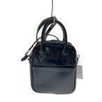 ショッピングCOMME COMME des GARCONS◆ショルダーバッグ/エナメル/ブラック