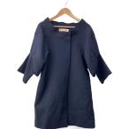 ショッピングMARNI MARNI◆半袖ワンピース/40/ウール/NVY