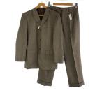 MARGARET HOWELL* выставить /L/ шерсть /BRW/ одноцветный /MHM0301/3. кнопка / правый плечо задний маленький дыра иметь 