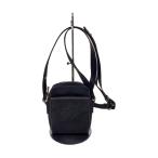 LOUIS VUITTON◆ミニ・シタダン_ダミエ・ジェアン_BLK/ナイロン/BLK