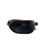 COACH* сумка-пояс / кожа /BLK/ одноцветный 
