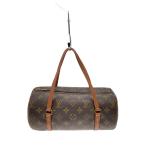 ショッピングVUITTON LOUIS VUITTON◆1)パピヨン26_モノグラム・キャンバス/PVC/BRW