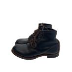 ショッピングWING RED WING◆レースアップブーツ/26cm/BLK/9060