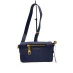 MARC JACOBS◆GOTHAM CITY ショルダーバッグ/レザー/NVY/M0008281
