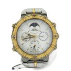 SEIKO◆PRESAGE プレサージュ ムーンフェイズ トリプルカレンダー クォーツ腕時計/7T36-6A50