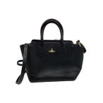ショッピングWestwood Vivienne Westwood◆executive2 2WAY ハンドバッグ/BLK/無地