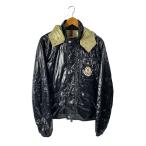 ショッピングmoncler MONCLER◆ナイロンジャケット/3/ナイロン/BLK/argens