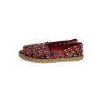 LOUIS VUITTON* Flat эспадрильи _ открытка * линия _RED/36.5/RED