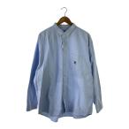 Supreme◆24FW/Loose Fit Flannel Oxford Shirt/長袖シャツ/XL/コットン/BLU