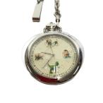 FOSSIL◆トイストーリー2/世界3000個限定/懐中時計/アナログ/WHT/LI1689