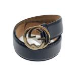 GUCCI◆インターロッキング/ベルト/