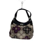 COACH◆ハンドバッグ/--/BEG/総柄/F19834