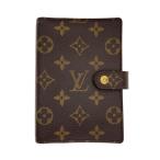 LOUIS VUITTON* Agenda PM_ монограмма * парусина /PVC/BRW/ женский //