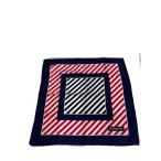 YVES SAINT LAURENT* шарф / шелк /NVY/ женский 