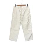 ショッピングstussy STUSSY◆ペインターパンツ/32/コットン/WHT