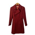 DOLCE&GABBANA◆トレンチコート/38/ウール/RED/無地/D-OS534/0568