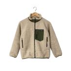 patagonia◆フリースジャケット/L/ポリエステル/BEG/無地/STY65625FA20