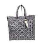 Letra◆カゴバッグ/--/BLU/総柄