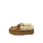 ショッピングMINNETONKA MINNETONKA◆シューズ/US8/BEG/スウェード/40031