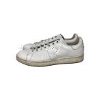 adidas◆RAF SIMONS STANSMITH/ラフシモンズ スタンスミス/S81167/ホワイト/23.5cm/WHT