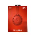 beats by dr.dre◆Solo Pro More Matte Collection MRJC2FE/A [レッド] A1881