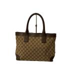 GUCCI◆トートバッグ_GGキャンバス/キャンバス/BRW/総柄