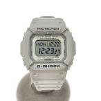 CASIO◆クォーツ腕時計/デジタル/WHT/DW-D5600P