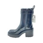 ショッピングzara ZARA◆ブーツ/35/BLK/レザー