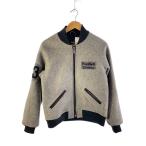 Schott◆スタジャン/M/ウール/GRY/3102018//