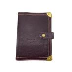 LOUIS VUITTON◆手帳カバー/レザー/PUP/無地/メンズ/R20889