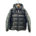MONCLER◆ダウンジャケット/4/ポリエステル/KHK/020914036650 68950/色褪せ/使用感//