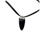 ショッピングバカラ Baccarat◆ネックレス/--/カラーストーン/BLK/トップ有/レディース