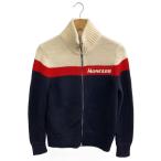 MONCLER◆カーディガン(厚手)/S/ウール/NVY/ストライプ/E20919423100