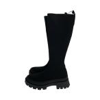 ショッピングzara ZARA◆ロングブーツ/36/BLK