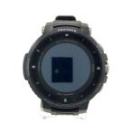 CASIO◆Smart Outdoor Watch PRO TREK Smart WSD-F30-BK [ブラック]/デジタル
