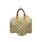 ショッピングダミエ LOUIS VUITTON◆スピーディ30_ダミエ・アズール_WHT/PVC/WHT