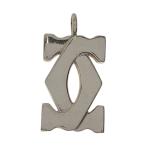 Cartier*2C Logo / подвеска с цепью /--/SLV/ женский /2C узор /SPAIN производства //