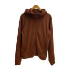 ショッピングarc ARC’TERYX◆dallen fleece hoody/ジップパーカー/M/ポリエステル/BRW/21739-119137//