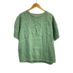 maillot◆カットソー/2/リネン/GRN/MAS-11