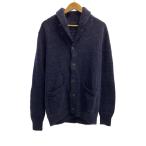 ショッピングカウチン POLO RALPH LAUREN◆カウチン/現行タグ/カーディガン(厚手)/M/コットン/NVY/710798331001