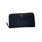 ショッピングPRADA PRADA◆長財布/レザー/BLK/レディース