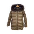 DUVETICA◆kappa/ロングダウンジャケット/40/ナイロン/BRW/MFG-1057R