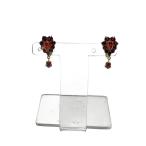 ROKUZAN◆イヤリング/--/RED/レディース