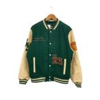 ショッピングzara ZARA◆スタジャン/L/ポリエステル/GRN