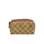 ショッピングＧＧキャンバス GUCCI◆ポーチ_GGキャンバス/キャンバス/BRW/総柄