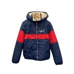 TOMMY HILFIGER◆リバーシブル中綿ジャケット//L/ポリエステル/NVY/6800383536