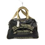 DIESEL*WORKWEAR/ сумка "Boston bag" /--/BLK/ принт //