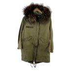 Sisii◆モッズコート/XXS/牛革/KHK