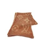 LOUIS VUITTON◆マフラー/モヘア/PNK/総柄/レディース